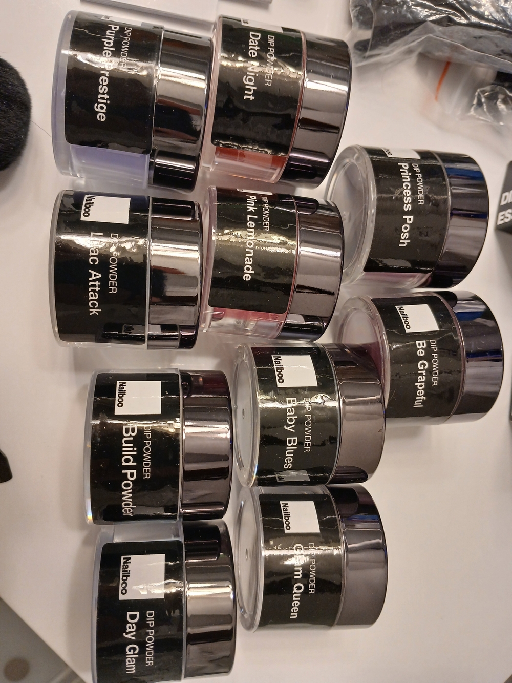 Nailboo Dip Powder Nail Color - Assorted Pink & Purple Shades